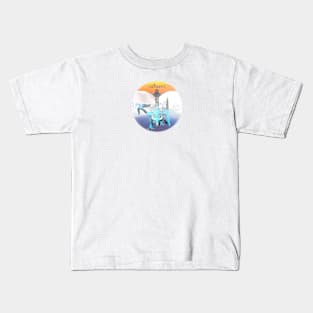 SMALL LOGO VORKATH SUNSET - OLYMPUS Kids T-Shirt